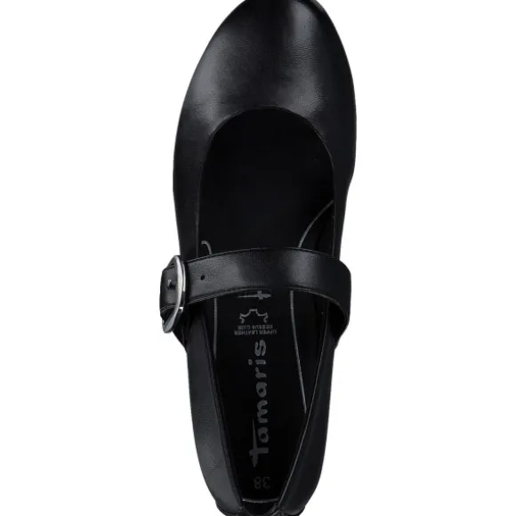 Tamaris 22147, Ballerinas, Damen, BLACK