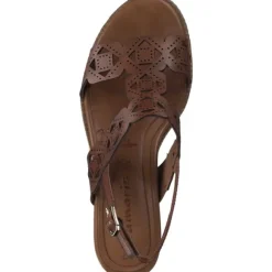 Tamaris 28372, Keilpumps, Damen, Braun