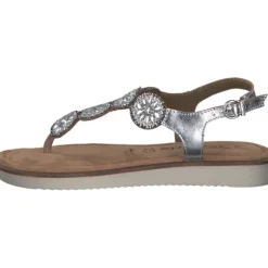 Tamaris 28602, Keilsandaletten, Damen, Grau (Silver)