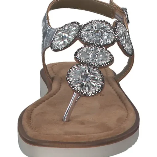 Tamaris 28602, Keilsandaletten, Damen, Grau (Silver)