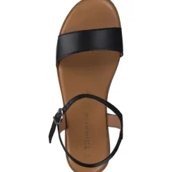 Tamaris 28601, Keilsandaletten, Damen, Schwarz