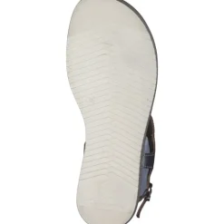 Tamaris 28602, Keilsandaletten, Damen, Grau (Silver)