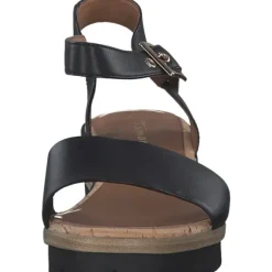 Tamaris 28222, Klassische Sandalen, Damen, Schwarz (Black)
