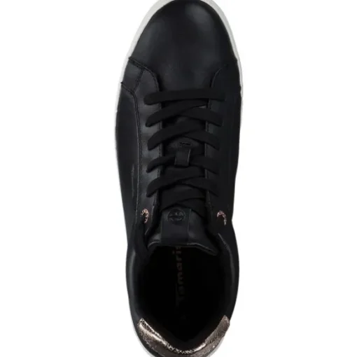 Tamaris 1-23622-42/048 M2362242, Schnürschuhe, Damen, BLACK/GOLD