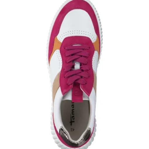 Tamaris 1-23771-42/595 M2377142, Schnürschuhe, Damen, FUXIA COMB