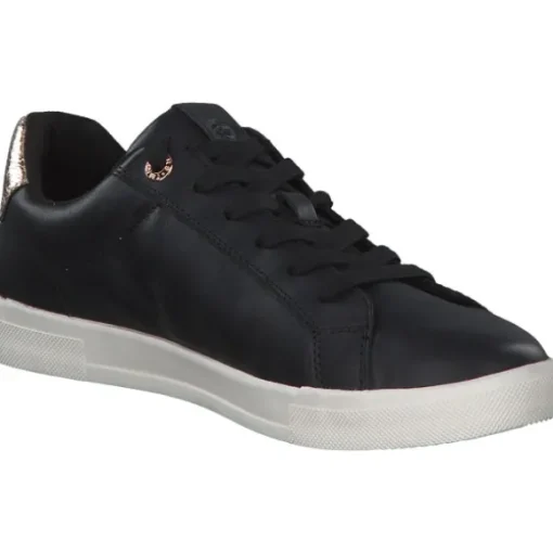 Tamaris 1-23622-42/048 M2362242, Schnürschuhe, Damen, BLACK/GOLD