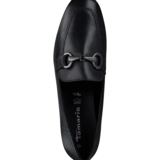 Tamaris 1-24222-42/003, Mokassins, Damen, BLACK LEATHER