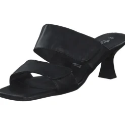 Tamaris 27261, Plateau-Pantoletten, Damen, BLACK