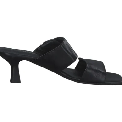 Tamaris 27261, Plateau-Pantoletten, Damen, BLACK