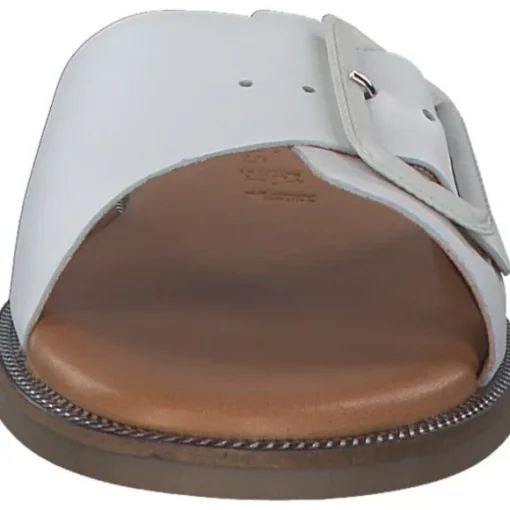 Tamaris 27105, Plateau-Pantoletten, Damen, WHITE LEATHER