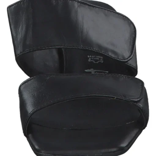 Tamaris 27261, Plateau-Pantoletten, Damen, BLACK