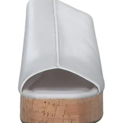 Tamaris 27225-42, Plateau-Pantoletten, Damen, Weiß