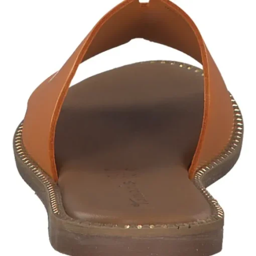 Tamaris 27135-42, Plateau-Pantoletten, Damen, orange