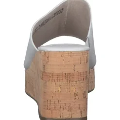 Tamaris 27225-42, Plateau-Pantoletten, Damen, Weiß