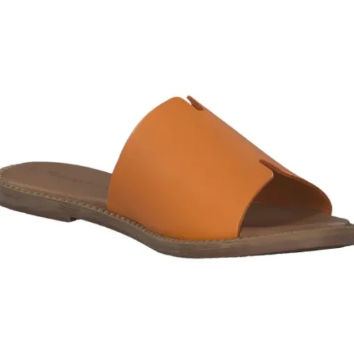 Tamaris 27135-42, Plateau-Pantoletten, Damen, orange