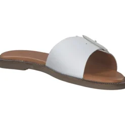 Tamaris 27105, Plateau-Pantoletten, Damen, WHITE LEATHER