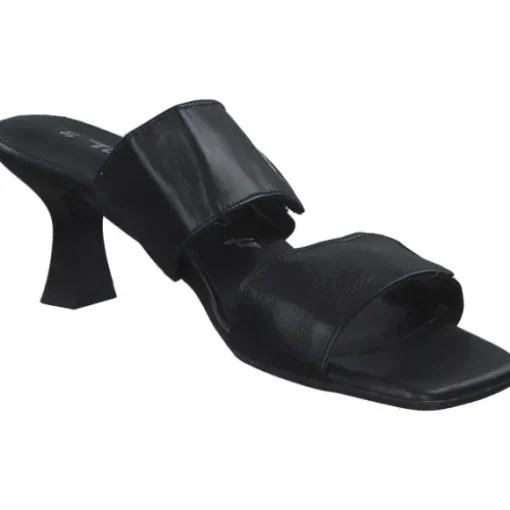 Tamaris 27261, Plateau-Pantoletten, Damen, BLACK