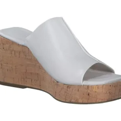 Tamaris 27225-42, Plateau-Pantoletten, Damen, Weiß