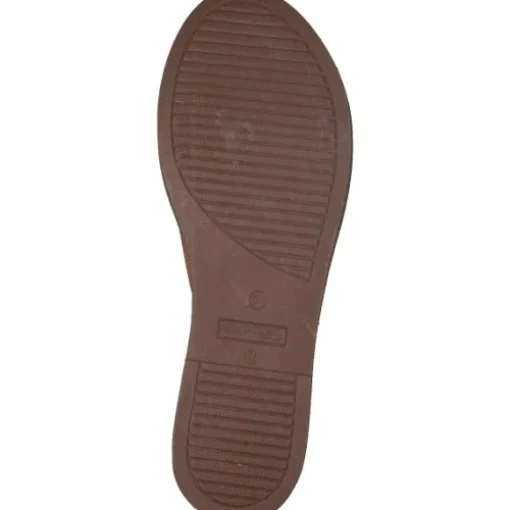 Tamaris 27135-42, Plateau-Pantoletten, Damen, orange