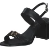 Tamaris 28333, Plateau-Sandaletten, Damen, Schwarz