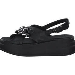 Tamaris 28381, Plateau-Sandaletten, Damen, BLACK
