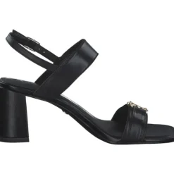 Tamaris 28333, Plateau-Sandaletten, Damen, Schwarz