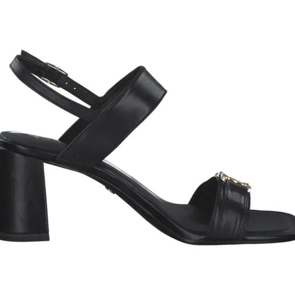 Tamaris 28333, Plateau-Sandaletten, Damen, Schwarz