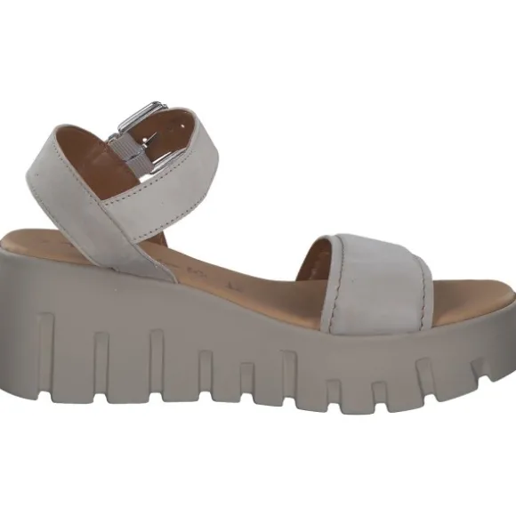 Tamaris 28712, Plateau-Sandaletten, Damen, TAUPE SUEDE