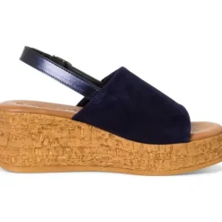 Tamaris 28393-42, Plateau-Sandaletten, Damen, NAVY