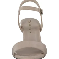 Tamaris 28028, Plateau-Sandaletten, Damen, Beige