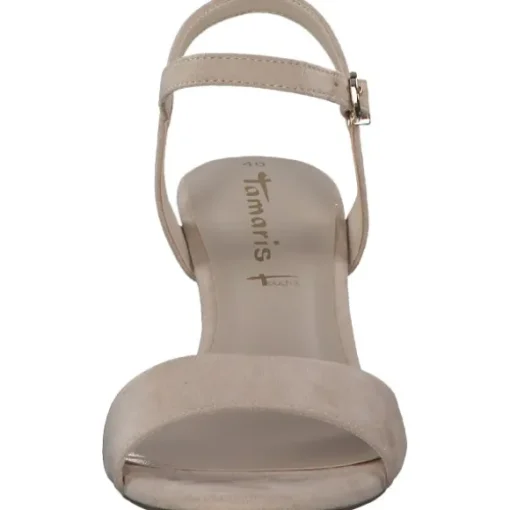 Tamaris 28028, Plateau-Sandaletten, Damen, Beige