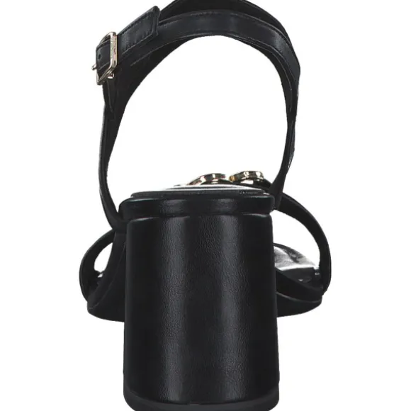 Tamaris 28333, Plateau-Sandaletten, Damen, Schwarz