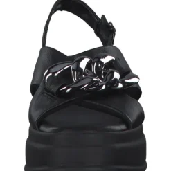 Tamaris 28381, Plateau-Sandaletten, Damen, BLACK
