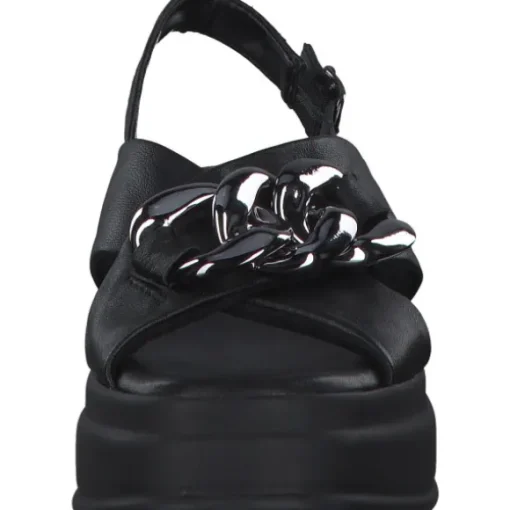 Tamaris 28381, Plateau-Sandaletten, Damen, BLACK