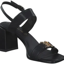 Tamaris 28333, Plateau-Sandaletten, Damen, Schwarz