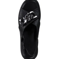 Tamaris 28381, Plateau-Sandaletten, Damen, BLACK