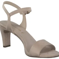 Tamaris 28028, Plateau-Sandaletten, Damen, Beige