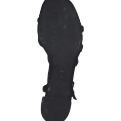 Tamaris 28204, Plateau-Sandaletten, Damen, BLACK