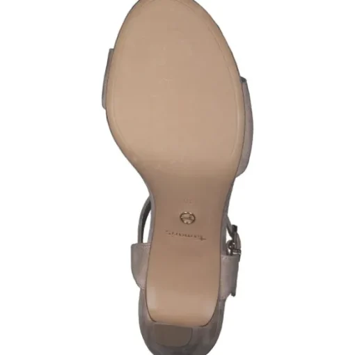 Tamaris 28028, Plateau-Sandaletten, Damen, Beige