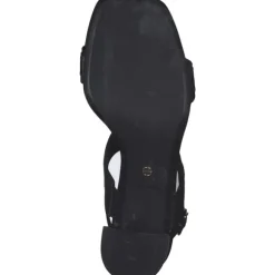 Tamaris 28333, Plateau-Sandaletten, Damen, Schwarz