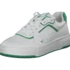 Tamaris 23720, Schnürschuhe, Damen, WHITE/GREEN