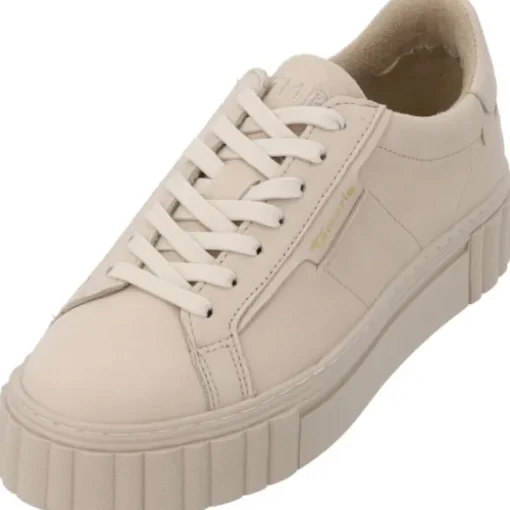 Tamaris 23738, Schnürschuhe, Damen, Beige