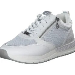 Tamaris 23732, Schnürschuhe, Damen, Weiß