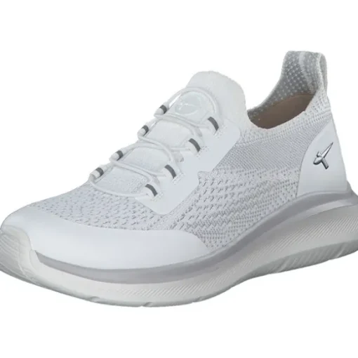 Tamaris 8-83711-42/120, Schnürschuhe, Damen, WHITE/LT GREY
