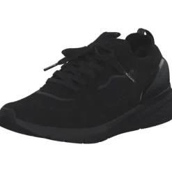 Tamaris 1-23714-42/007, Schnürschuhe, Damen, Schwarz