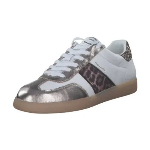 Tamaris 23624, Schnürschuhe, Damen, LEOPARD COMB