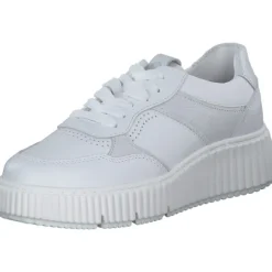 Tamaris 23771, Schnürschuhe, Damen, WHITE COMB