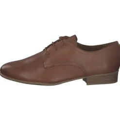Tamaris 23218, Schnürschuhe, Damen, Braun (Nut)