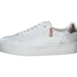 Tamaris 23313, Schnürschuhe, Damen, Weiß