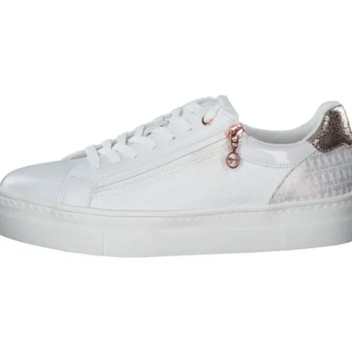 Tamaris 23313, Schnürschuhe, Damen, Weiß